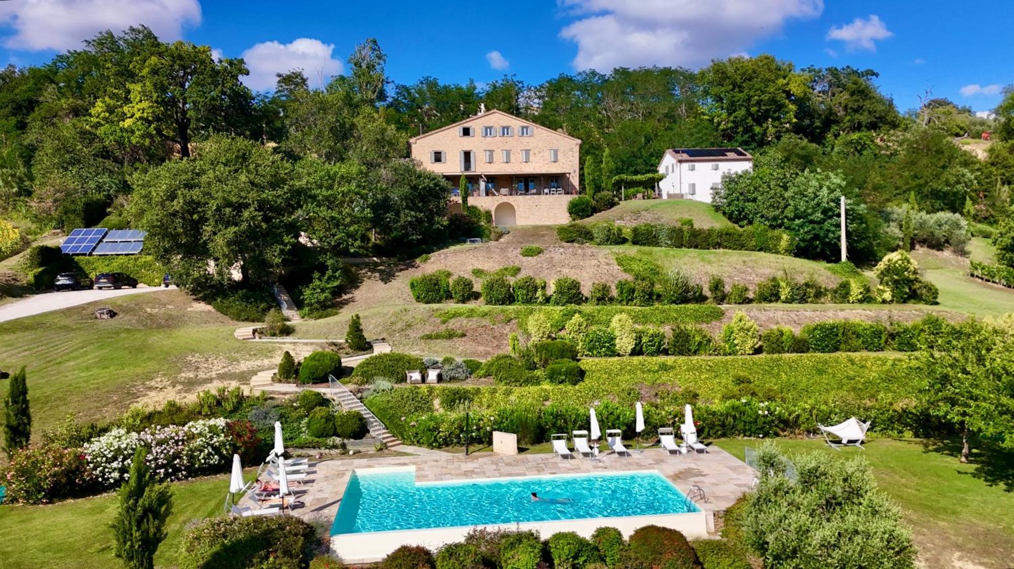 La Giravolta Country House Barchi Kültér fotó