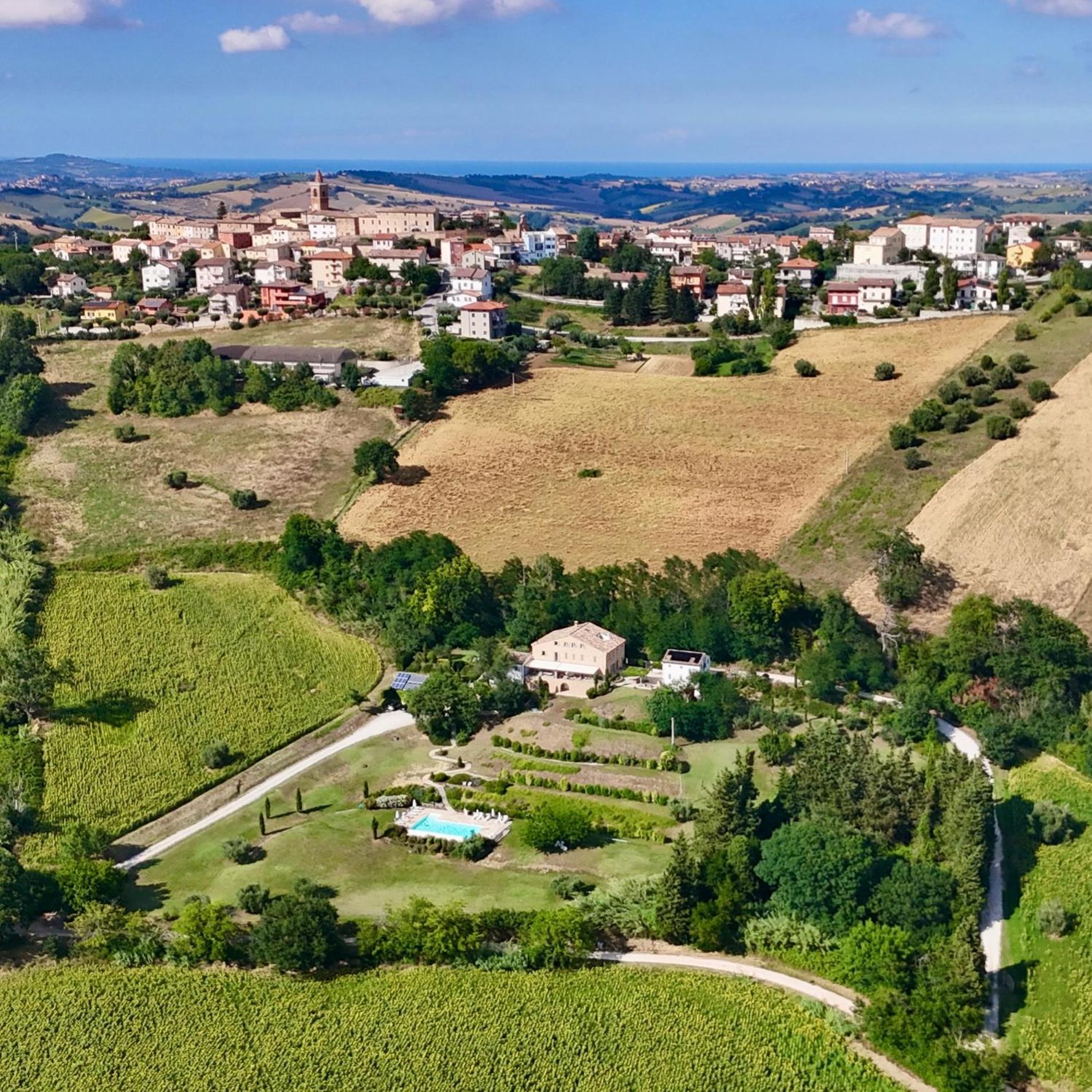 La Giravolta Country House Barchi Kültér fotó